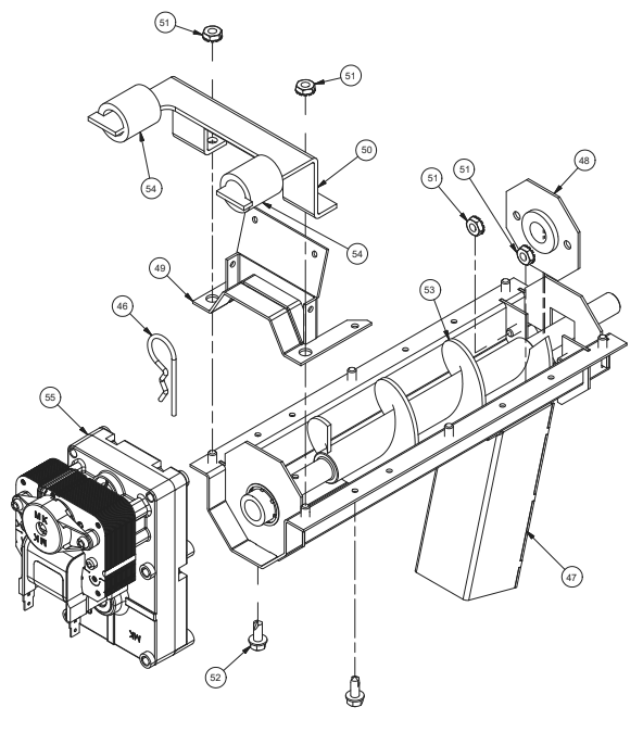 Repair Parts 3 Diagram and Parts List for VG5790  US Stove Company Heating Stove